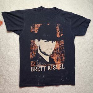 Brett Kissel Concert Tour T-Shirt Graphic Tee Size Medium Country BR
